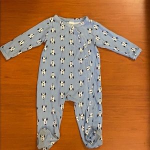 Nordstrom Baby onesie with footies